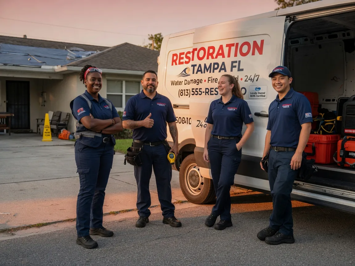 Water Damage Restoration company in West Pittsburg, PA
